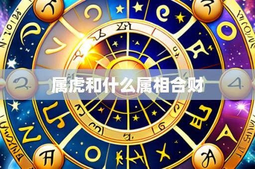 属虎和什么属相合财