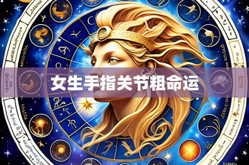 女生手指关节粗命运