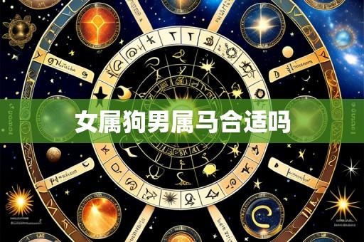 女属狗男属马合适吗