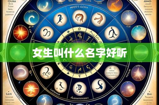 女生叫什么名字好听