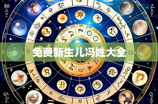 免费新生儿冯姓大全