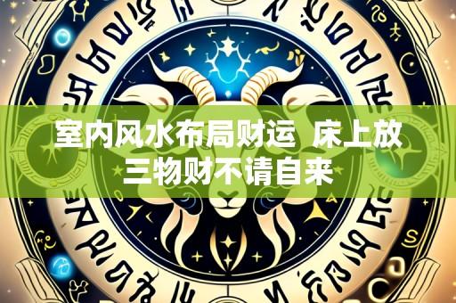 室内风水布局财运 床上放三物财不请自来