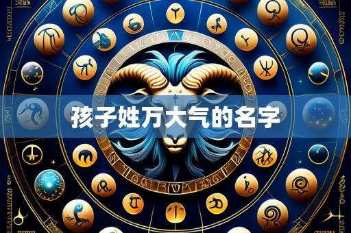 孩子姓万大气的名字