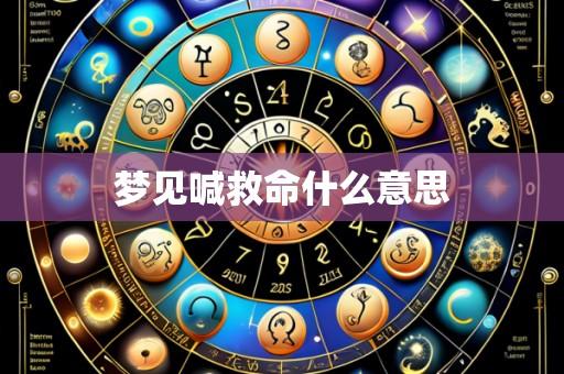 梦见喊救命什么意思