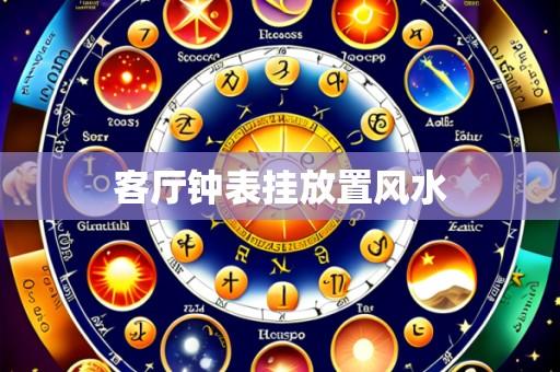 客厅钟表挂放置风水