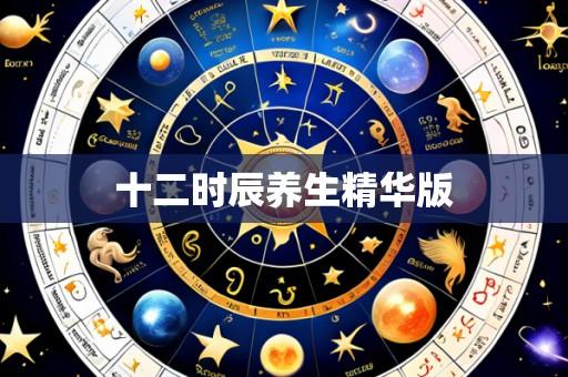 十二时辰养生精华版