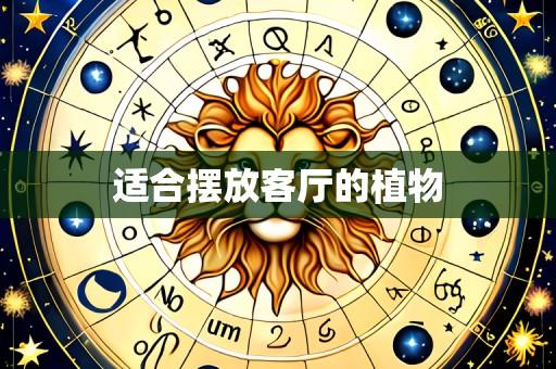 适合摆放客厅的植物