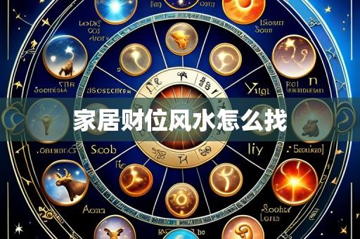 家居财位风水怎么找