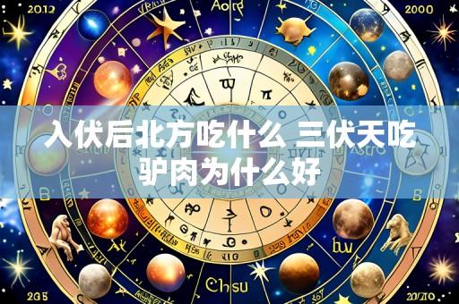 入伏后北方吃什么 三伏天吃驴肉为什么好