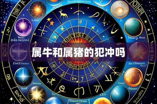 属牛和属猪的犯冲吗