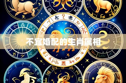 不宜婚配的生肖属相
