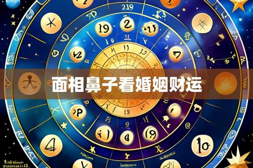 面相鼻子看婚姻财运