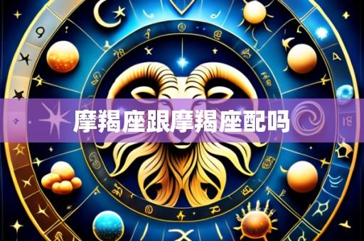 摩羯座跟摩羯座配吗