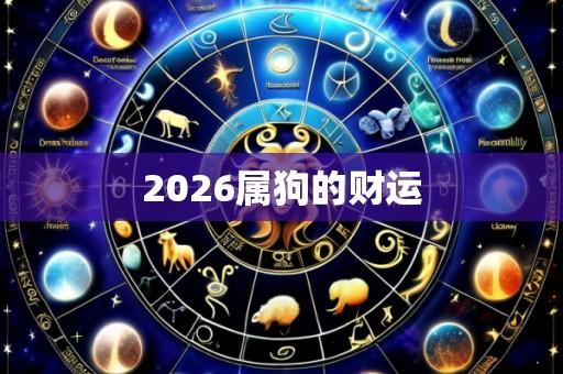 2026属狗的财运