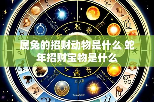 属兔的招财动物是什么 蛇年招财宝物是什么