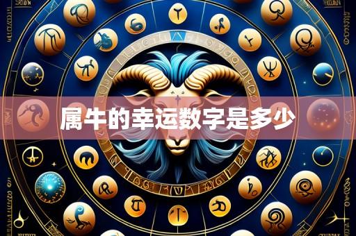属牛的幸运数字是多少