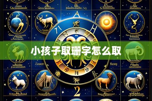小孩子取珊字怎么取