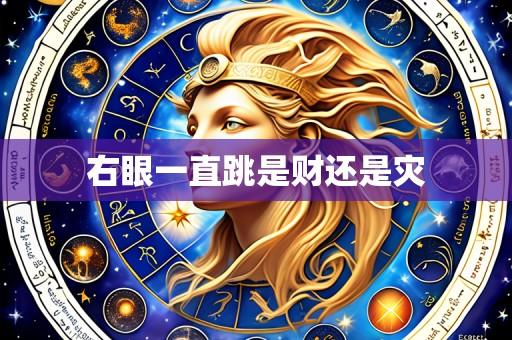 右眼一直跳是财还是灾