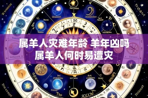 属羊人灾难年龄 羊年凶吗属羊人何时易遭灾