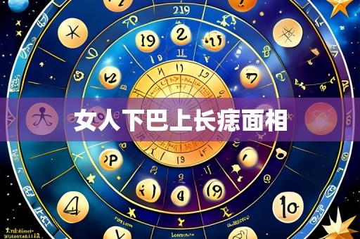 女人下巴上长痣面相