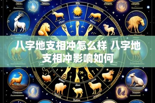 八字地支相冲怎么样 八字地支相冲影响如何