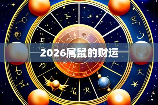 2026属鼠的财运
