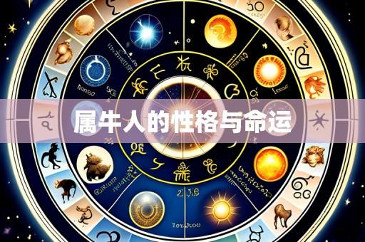 属牛人的性格与命运