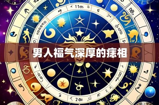 男人福气深厚的痣相