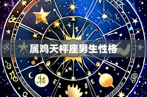 属鸡天枰座男生性格