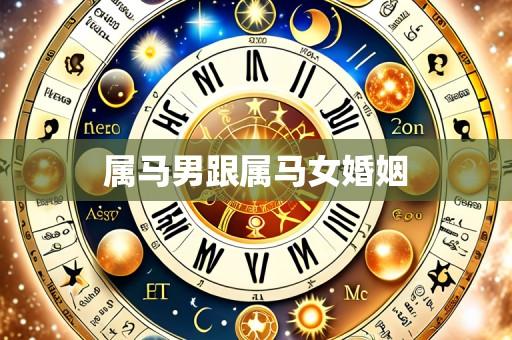 属马男跟属马女婚姻