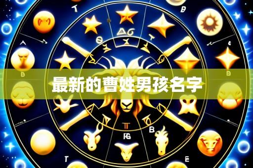 最新的曹姓男孩名字