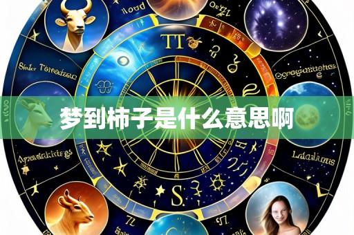 梦到柿子是什么意思啊