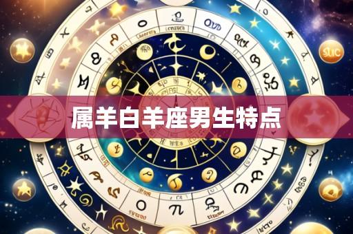 属羊白羊座男生特点
