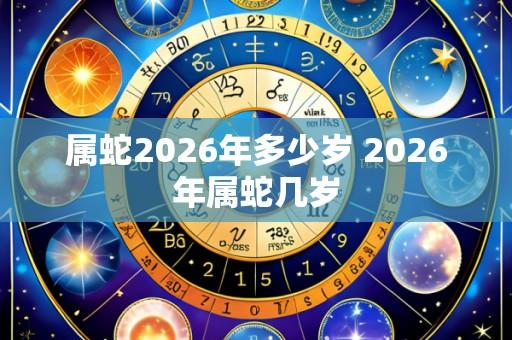 属蛇2026年多少岁 2026年属蛇几岁