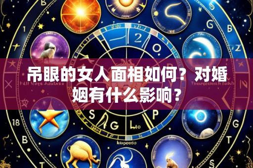 吊眼的女人面相如何？对婚姻有什么影响？