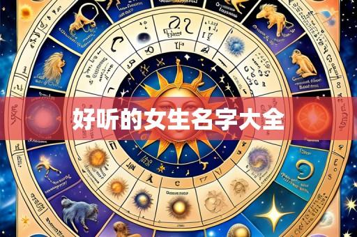 好听的女生名字大全