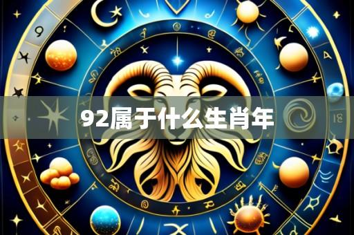 92属于什么生肖年