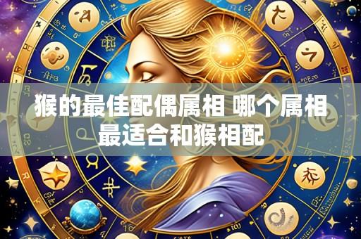 猴的最佳配偶属相 哪个属相最适合和猴相配
