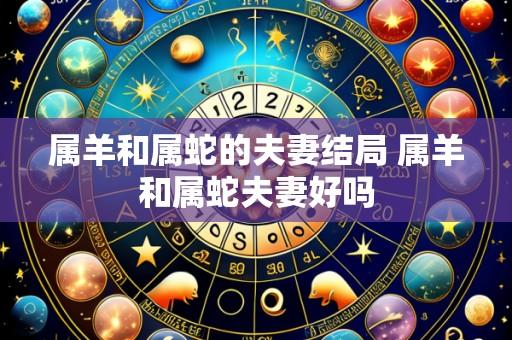 属羊和属蛇的夫妻结局 属羊和属蛇夫妻好吗