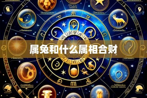 属兔和什么属相合财