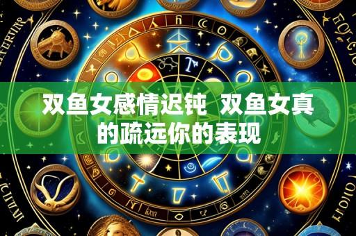 双鱼女感情迟钝 双鱼女真的疏远你的表现
