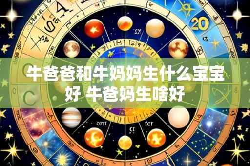 牛爸爸和牛妈妈生什么宝宝好 牛爸妈生啥好