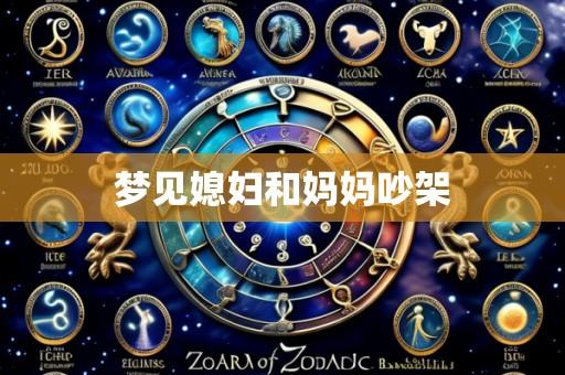 梦见媳妇和妈妈吵架