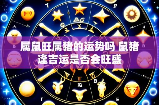 属鼠旺属猪的运势吗 鼠猪逢吉运是否会旺盛