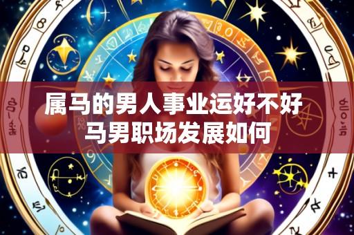 属马的男人事业运好不好 马男职场发展如何