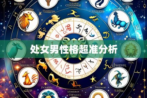 处女男性格超准分析