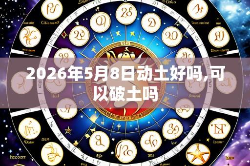 2026年5月8日动土好吗,可以破土吗