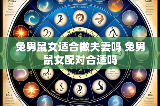 兔男鼠女适合做夫妻吗 兔男鼠女配对合适吗