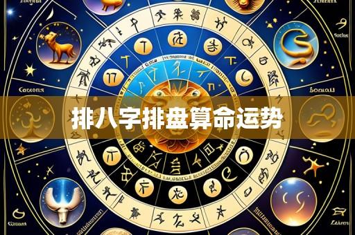 排八字排盘算命运势