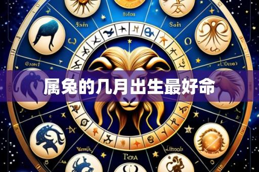 属兔的几月出生最好命
